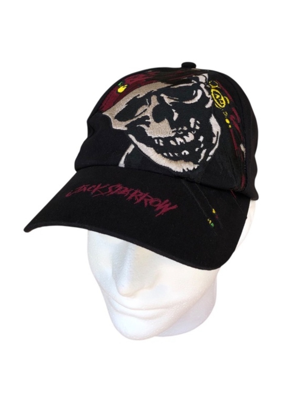 Walt Disney World Jack Sparrow Pirates Of The Caribbean At World’s End Black Cap